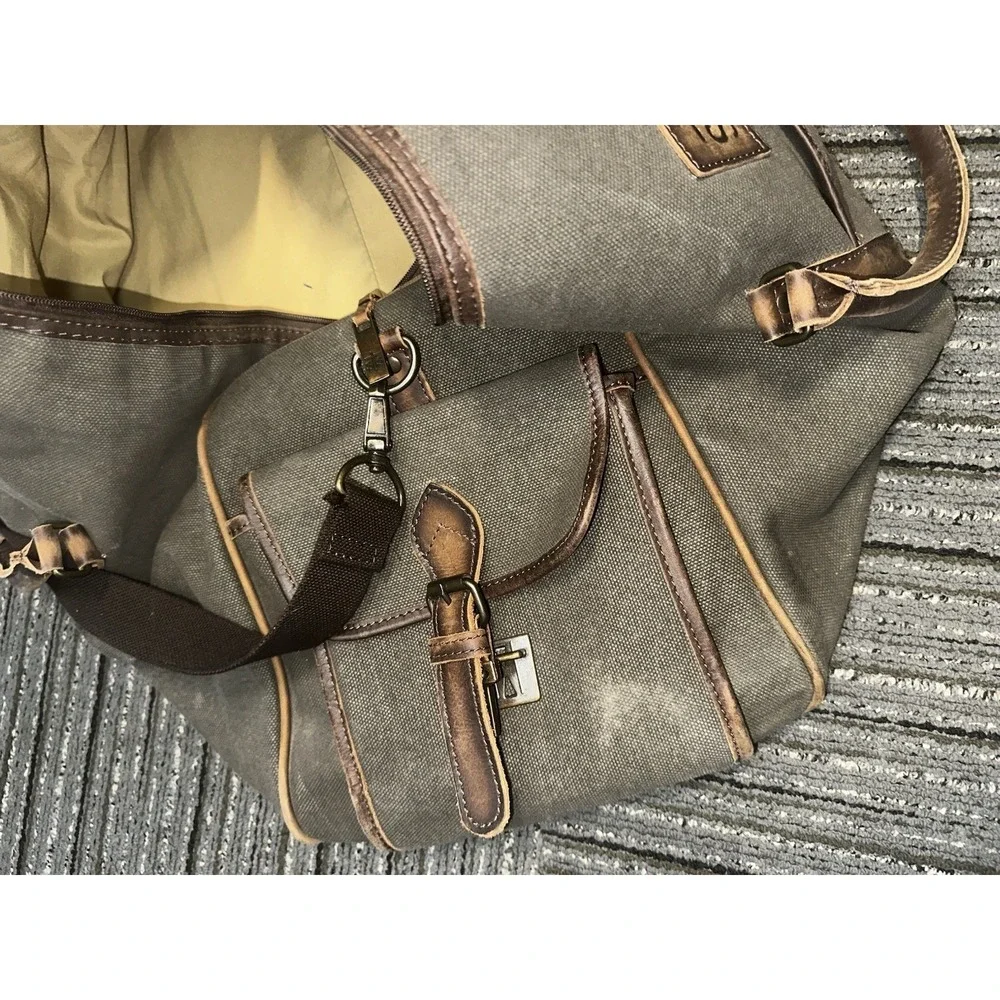 STS Trailblazer Canvas Duffle‎ Bag Large Rugged Heavy Duty